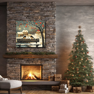 Activiteiten in de omgeving van Retro Christmas Vi Poster