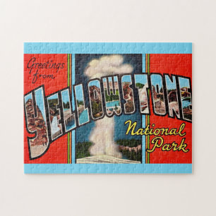 Activiteiten in de omgeving van Retro Yellowstone Legpuzzel