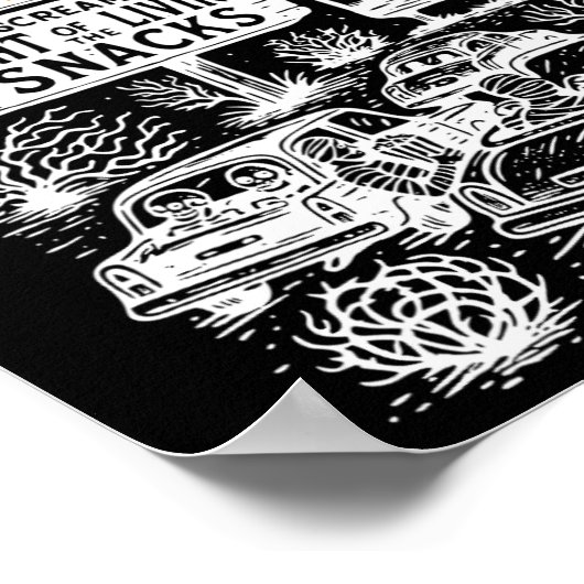 Activiteiten in de omgeving van Retro Zombie Drive Poster (Hoek)