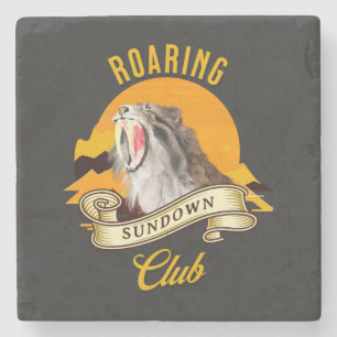 Activiteiten in de omgeving van Roaring Sundown Cl Stenen Onderzetter