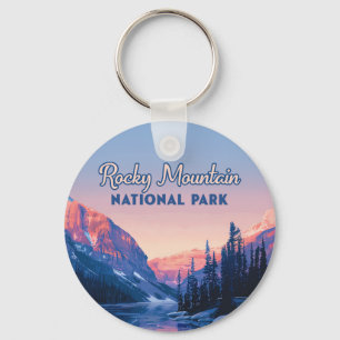 Activiteiten in de omgeving van Rocky Mountain Nat Sleutelhanger