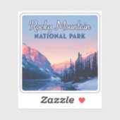 Activiteiten in de omgeving van Rocky Mountain Nat Sticker (Vel)