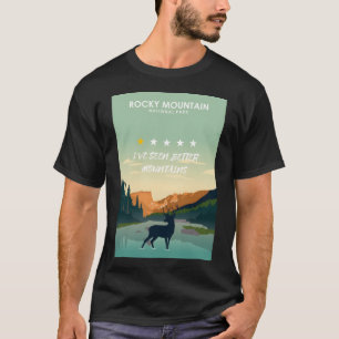 Activiteiten in de omgeving van Rocky Mountain Nat T-shirt