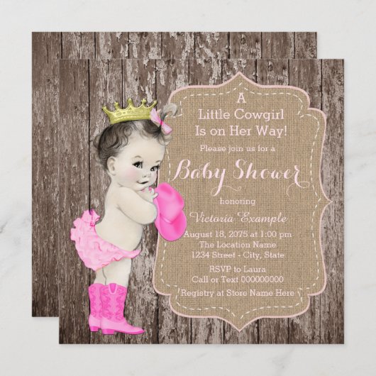 Activiteiten in de omgeving van Rustic Cowgirl Pri Kaart (Voorkant / Achterkant)