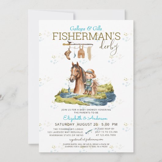 Activiteiten in de omgeving van Rustic Fisherman's Kaart (Voorkant)