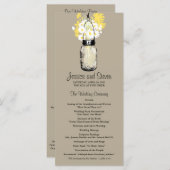 Activiteiten in de omgeving van Rustic Mason Jar D Programma (Voorkant / Achterkant)