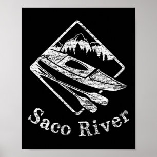 Activiteiten in de omgeving van Saco River Kayak B Poster