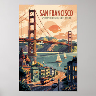 Activiteiten in de omgeving van San Francisco Cali Poster