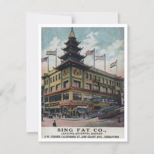 Activiteiten in de omgeving van San Francisco Chin Briefkaart