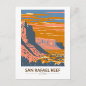 Activiteiten in de omgeving van San Rafael Reef Ut Briefkaart (Voorkant)
