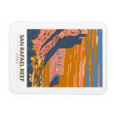 Activiteiten in de omgeving van San Rafael Reef Ut Magneet (Horizontaal)