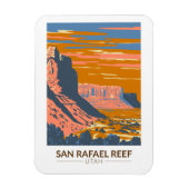 Activiteiten in de omgeving van San Rafael Reef Ut Magneet (Verticaal)