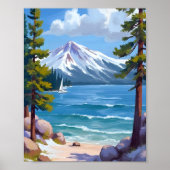 Activiteiten in de omgeving van Sand Harbor Beach  Poster (Voorkant)