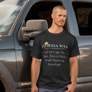 Activiteiten in de omgeving van Satirical Florida  T-shirt