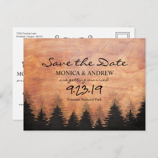 Activiteiten in de omgeving van Save the Date Rust Feestdagenkaart (Voorkant / Achterkant)