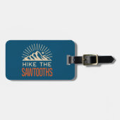 Activiteiten in de omgeving van Sawtooths Idaho Su Bagagelabel (Voorkant horizontaal)