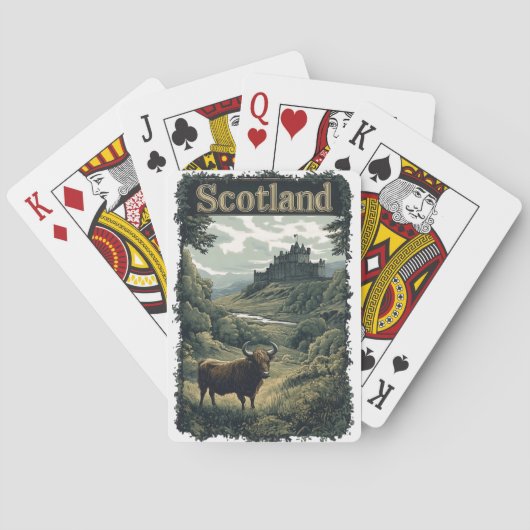 Activiteiten in de omgeving van Scotland Design: H Pokerkaarten (Achterkant)
