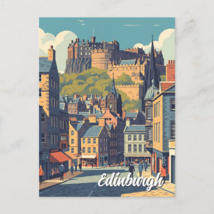Activiteiten in de omgeving van  Scotland Edinburg Briefkaart