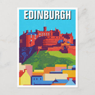 Activiteiten in de omgeving van Scotland Edinburgh Briefkaart