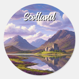 Activiteiten in de omgeving van Scotland Highlands Ronde Sticker