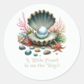 Activiteiten in de omgeving van Seashell & Ocean T Ronde Sticker (Voorkant)