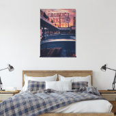 Activiteiten in de omgeving van Seattle Pike Marke Canvas Afdruk (Insitu (Slaapkamer))