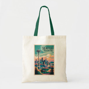 Activiteiten in de omgeving van Seattle Washington Tote Bag