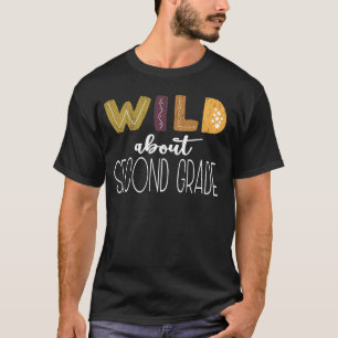 Activiteiten in de omgeving van Second Grade Teach T-shirt