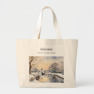 Activiteiten in de omgeving van Serene Winter Kens Grote Tote Bag