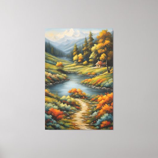 Activiteiten in de omgeving van Serenity: Mountain Canvas Afdruk (Voorkant)