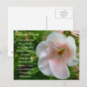 Activiteiten in de omgeving van Serenity Prayer Ga Briefkaart (Voorkant / Achterkant)