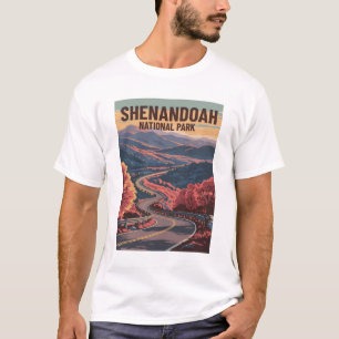 Activiteiten in de omgeving van Shenandoah Nationa T-shirt