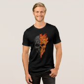 Activiteiten in de omgeving van Skull Tattoo Fire Tri-Blend Shirt (Voorkant volledig)