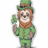 Activiteiten in de omgeving van Sloth St Patrick's Sticker (Voorkant)