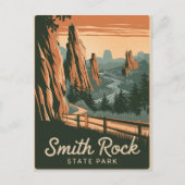 Activiteiten in de omgeving van Smith Rock State P Briefkaart (Voorkant)