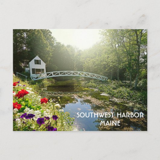 Activiteiten in de omgeving van Southwest Harbor M Briefkaart (Voorkant)