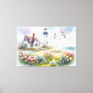 Activiteiten in de omgeving van Spring Flowers by Canvas Afdruk