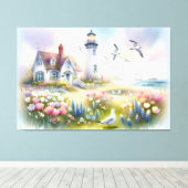 Activiteiten in de omgeving van Spring Flowers by  Canvas Afdruk (Insitu (Houten vloer))