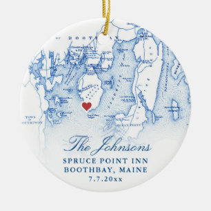 Activiteiten in de omgeving van Spruce Point Inn M Keramisch Ornament