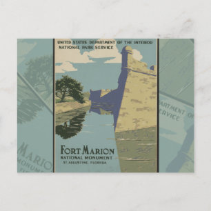 Activiteiten in de omgeving van St. Augustine Flor Briefkaart