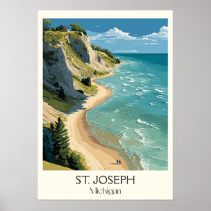 Activiteiten in de omgeving van St. Joseph Michiga Poster