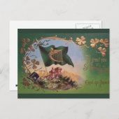 Activiteiten in de omgeving van  St. Patrick's Day Briefkaart (Voorkant / Achterkant)