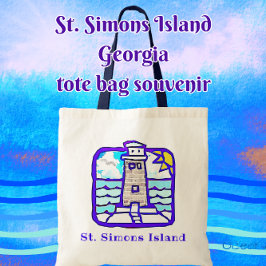 Activiteiten in de omgeving van St Simons Island G Tote Bag
