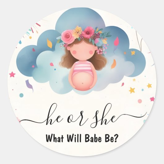 Activiteiten in de omgeving van Stash Fun Cloud Fa Ronde Sticker (Voorkant)