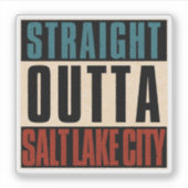 Activiteiten in de omgeving van Straight Outta Sal Sticker (Voorkant)