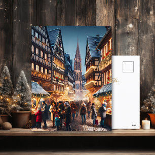 Activiteiten in de omgeving van Strasbourg, France Feestdagenkaart