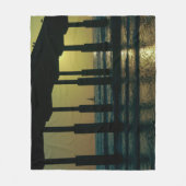 Activiteiten in de omgeving van Sunset Ocean Beach Fleece Deken (Voorkant)