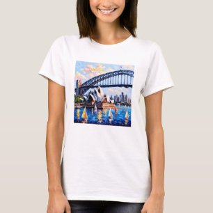 Activiteiten in de omgeving van Sydney Harbour Vib T-shirt