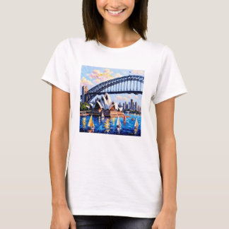 Activiteiten in de omgeving van Sydney Harbour Vib T-shirt