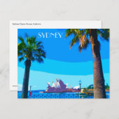 Activiteiten in de omgeving van Sydney Opera House Briefkaart (Voorkant / Achterkant)